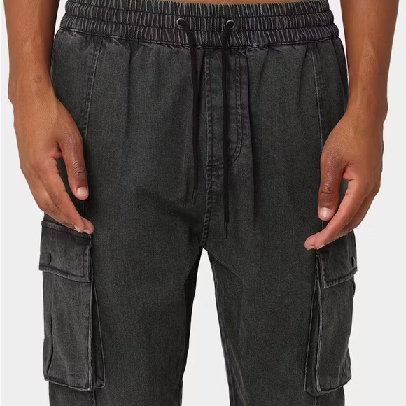 Carre Double Denim Cargo Pants - Picture 4 of 8